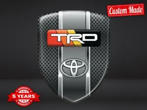 Toyota Custom Car Window Decals Premium Star High Quality